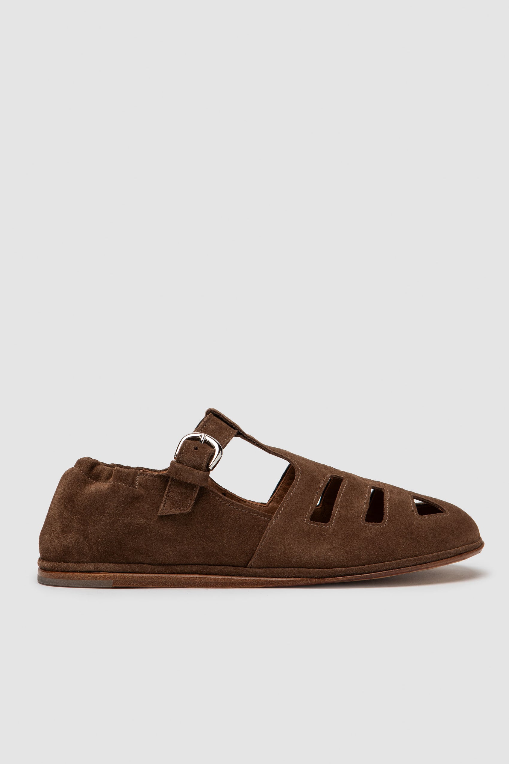 ANCILLA Brown SUEDE
