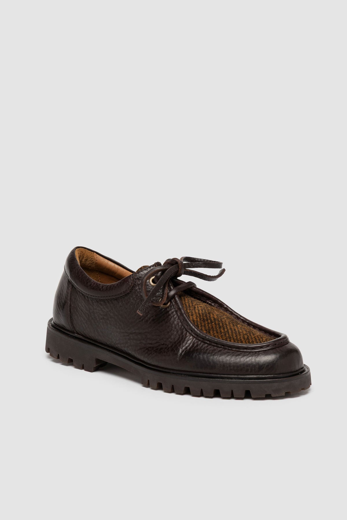 ANGELA DARK BROWN TWEED