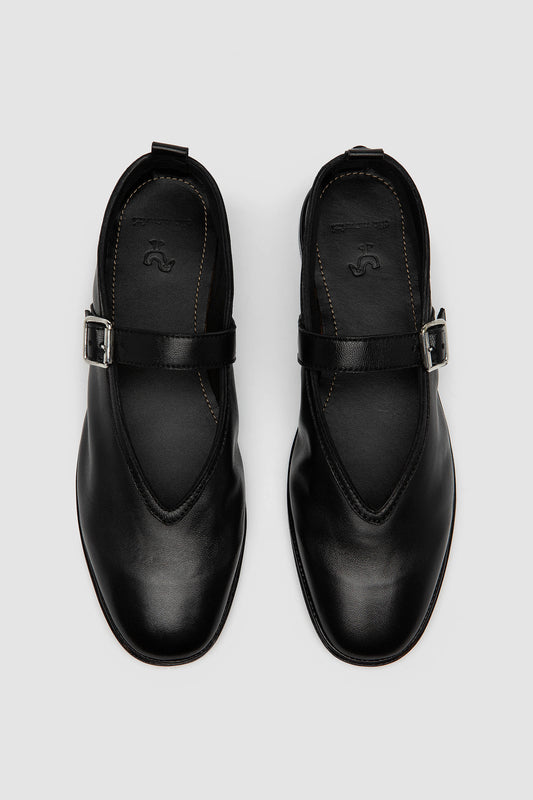 ASTRID BLACK leather