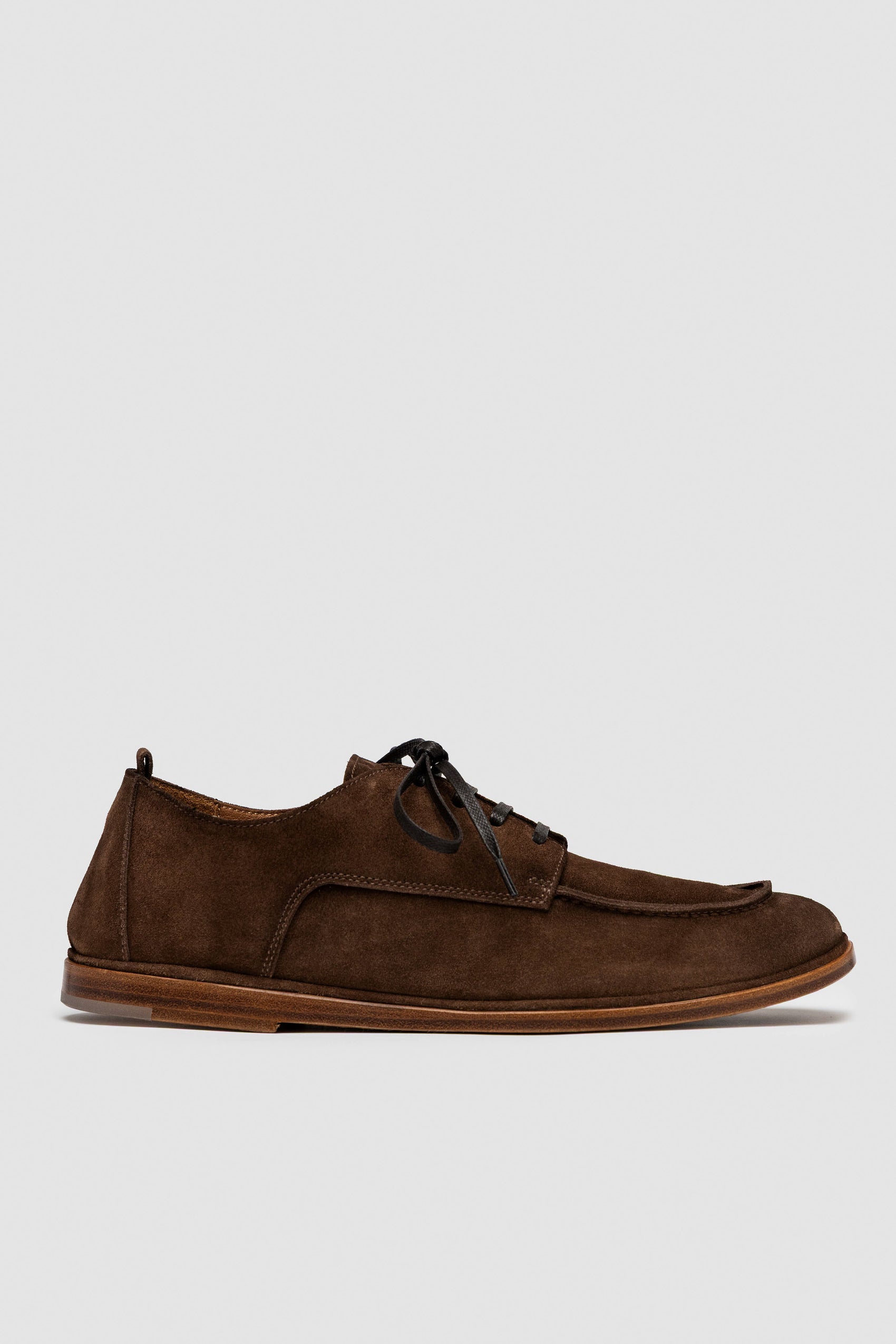 CAIO DARK BROWN SUEDE