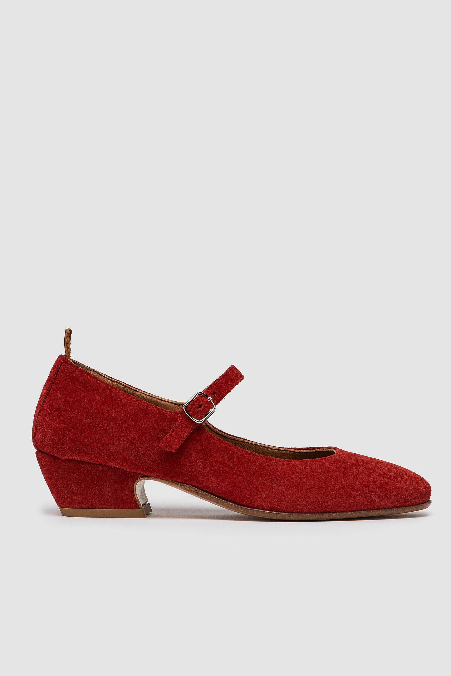 ARABELLA CARDINAL RED SUEDE