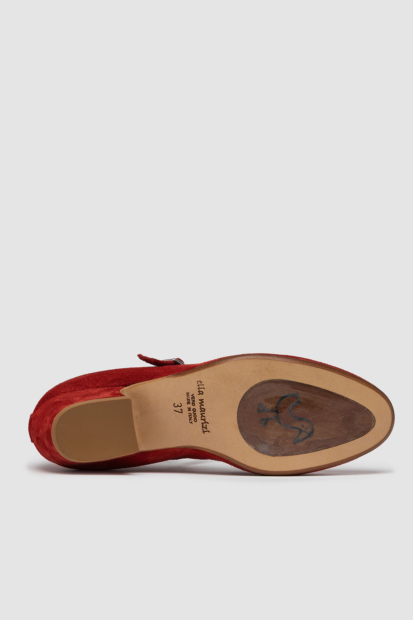 ARABELLA CARDINAL RED SUEDE