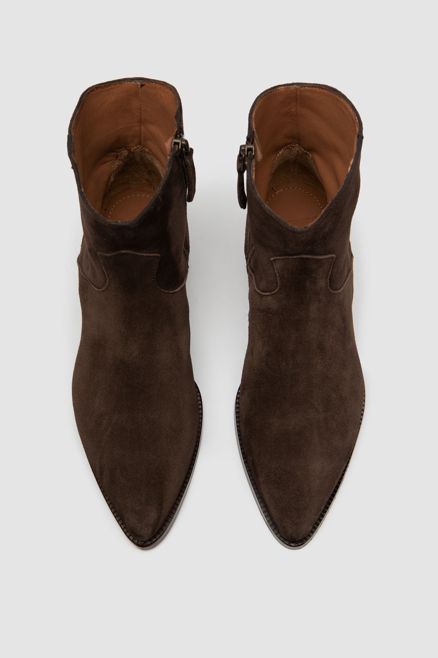 Nara camoscio marrone scuro