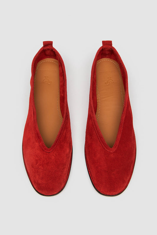 PARRY CARDINAL RED suede