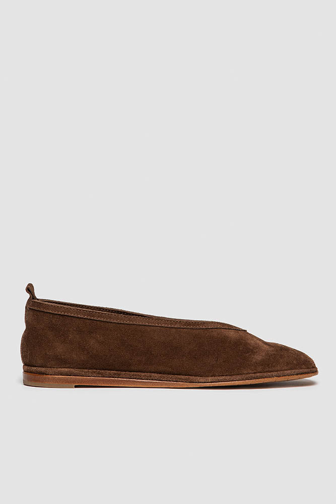 PARRY Brown suede