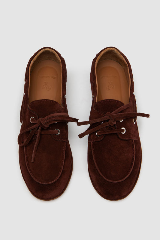 Polly daim marron foncé